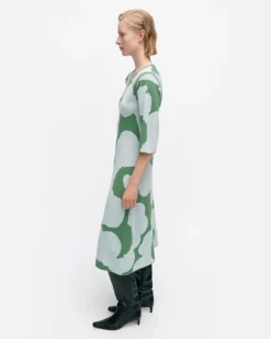 Marimekko Pointti Unikko Knitted Wool Dress<Woman Dresses