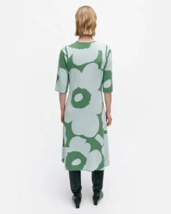 Marimekko Pointti Unikko Knitted Wool Dress<Woman Knits & Sweaters