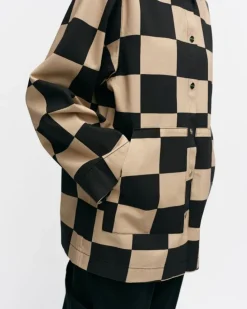 Marimekko Potenssi Kukko Ja Kana Cotton Overshirt<Woman Tops & Tunics