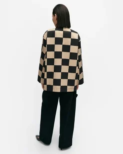 Marimekko Potenssi Kukko Ja Kana Cotton Overshirt<Woman Coats & Jackets