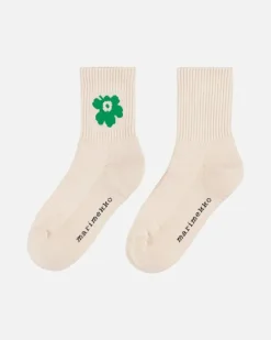 Marimekko Puikea Unikko Socks<Woman Socks