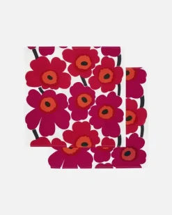 Marimekko Random Assortment Cotton-Linen Napkins 2 Pcs Varying Colours & Patterns<Woman Kitchen & Dining