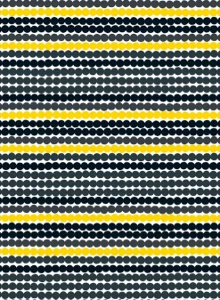 Marimekko Rasymatto Acrylic-Coated Cotton Fabric<Woman Printed Fabrics