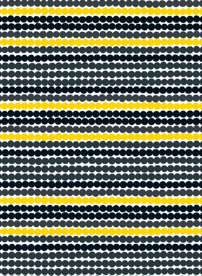 Marimekko Rasymatto Acrylic-Coated Cotton Fabric<Woman Printed Fabrics