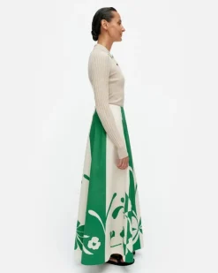 Marimekko Ronsy Nokturno Cotton Skirt<Woman Skirts