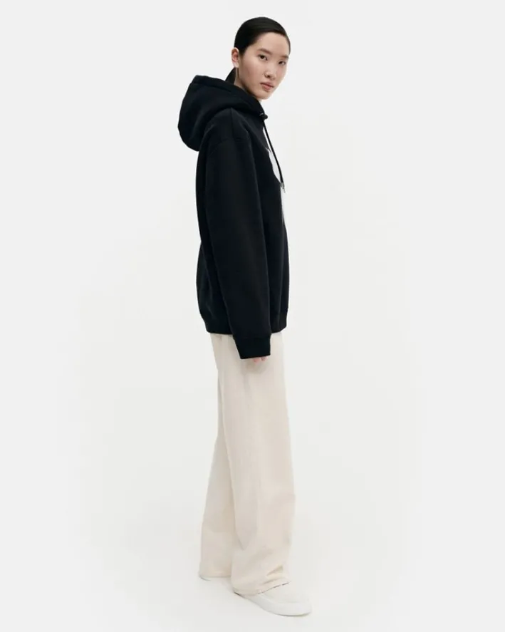 Marimekko Runoja Unikko Placement Hoodie<Woman Unisex