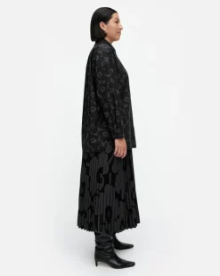 Marimekko Ruoste Mini Unikko Cotton Poplin Shirt<Woman Tops & Tunics