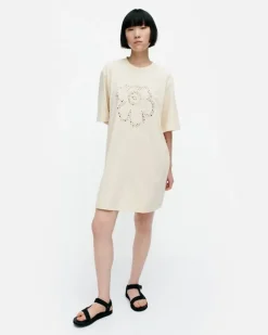 Marimekko Sateet Unikko Jersey Dress<Woman Dresses