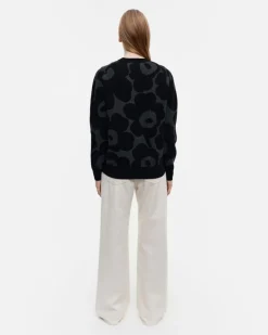 Marimekko Sif Unikko Wool Cardigan<Woman Knits & Sweaters