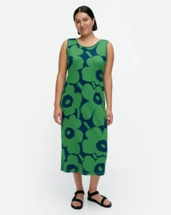 Marimekko Simpukka Unikko Rib Dress<Woman Dresses