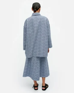 Marimekko Sumu Unikko Cotton Overshirt<Woman Coats & Jackets