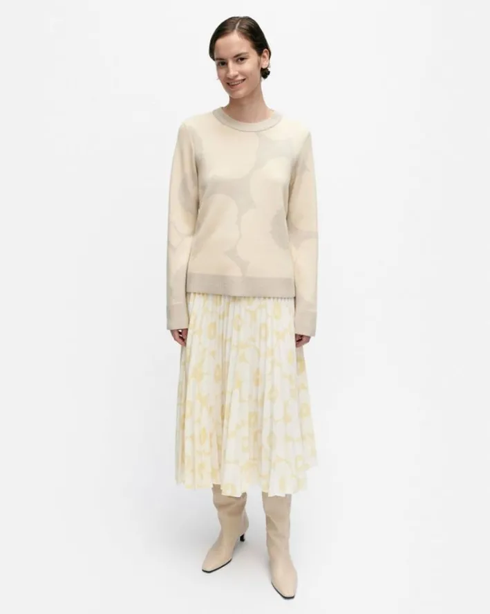 Marimekko Tahti Ii Unikko Knitted Wool Pullover<Woman Knits & Sweaters