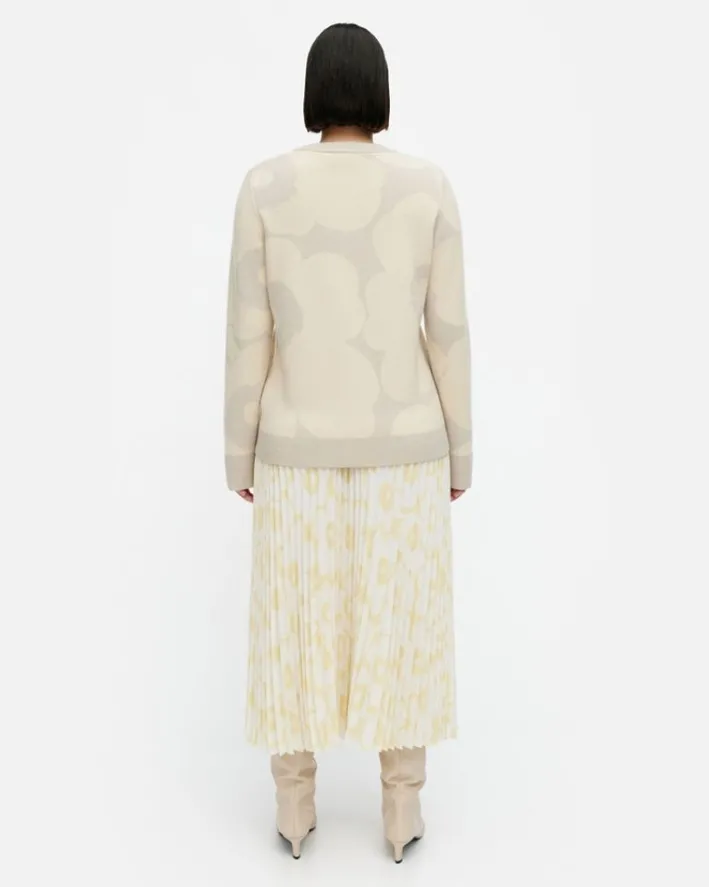 Marimekko Tahti Ii Unikko Knitted Wool Pullover<Woman Knits & Sweaters