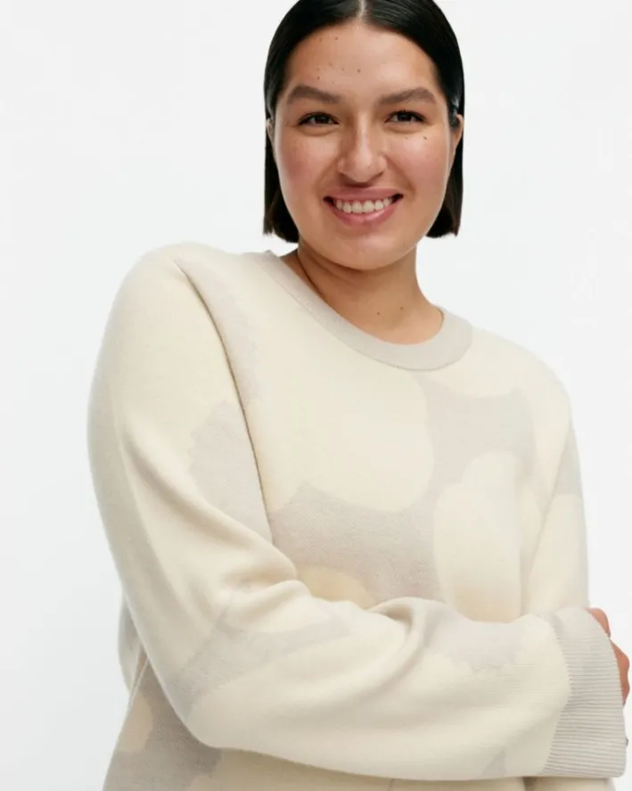 Marimekko Tahti Ii Unikko Knitted Wool Pullover<Woman Knits & Sweaters