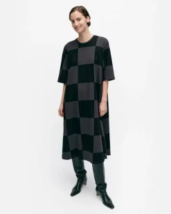 Marimekko Tangentti Kukko Ja Kana Jersey Dress<Woman Dresses