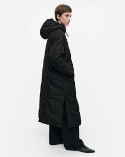 Marimekko Teema Taifuuni Down Coat<Woman Coats & Jackets