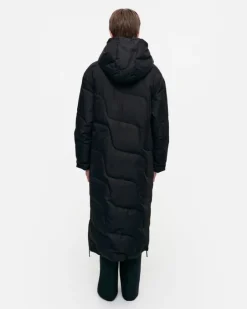 Marimekko Teema Taifuuni Down Coat<Woman Coats & Jackets