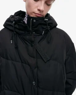 Marimekko Teema Taifuuni Down Coat<Woman Coats & Jackets