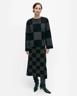 Marimekko Trivia Kukko Ja Kana Jersey Top<Woman Tops & Tunics