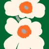 Marimekko Unikko 60Th Anniversary Cotton Sateen<Woman Printed Fabrics