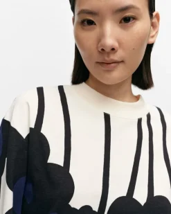 Marimekko Valkea Lammet Jersey Top<Woman Tops & Tunics