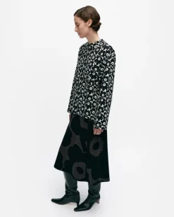 Marimekko Valkea Unikko Jersey Top<Woman Tops & Tunics