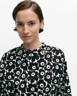 Marimekko Valkea Unikko Jersey Top<Woman Tops & Tunics