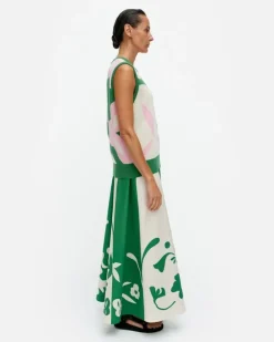 Marimekko Vesikko Poiminto Knitted Cotton Vest<Woman Tops & Tunics