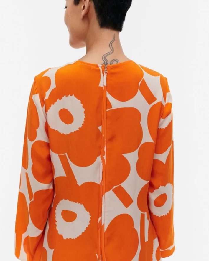 Marimekko Vesitse Unikko Cupro Dress<Woman Dresses
