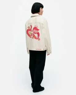 Marimekko Ystavyys Jalo Denim Jacket<Woman Coats & Jackets