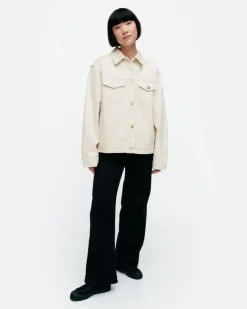 Marimekko Ystavyys Jalo Denim Jacket<Woman Coats & Jackets